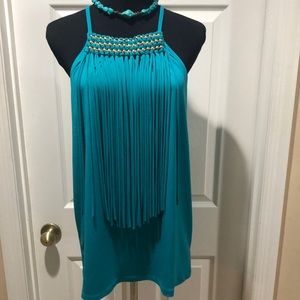 Michael Kors Turquoise Top